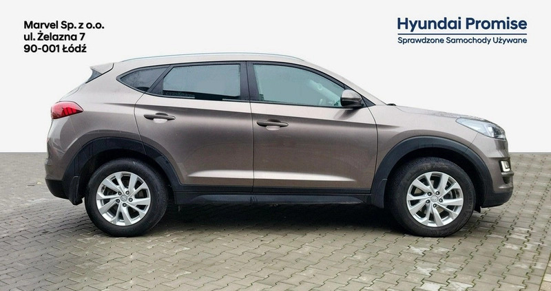 Hyundai Tucson cena 92900 przebieg: 57000, rok produkcji 2020 z Warka małe 211